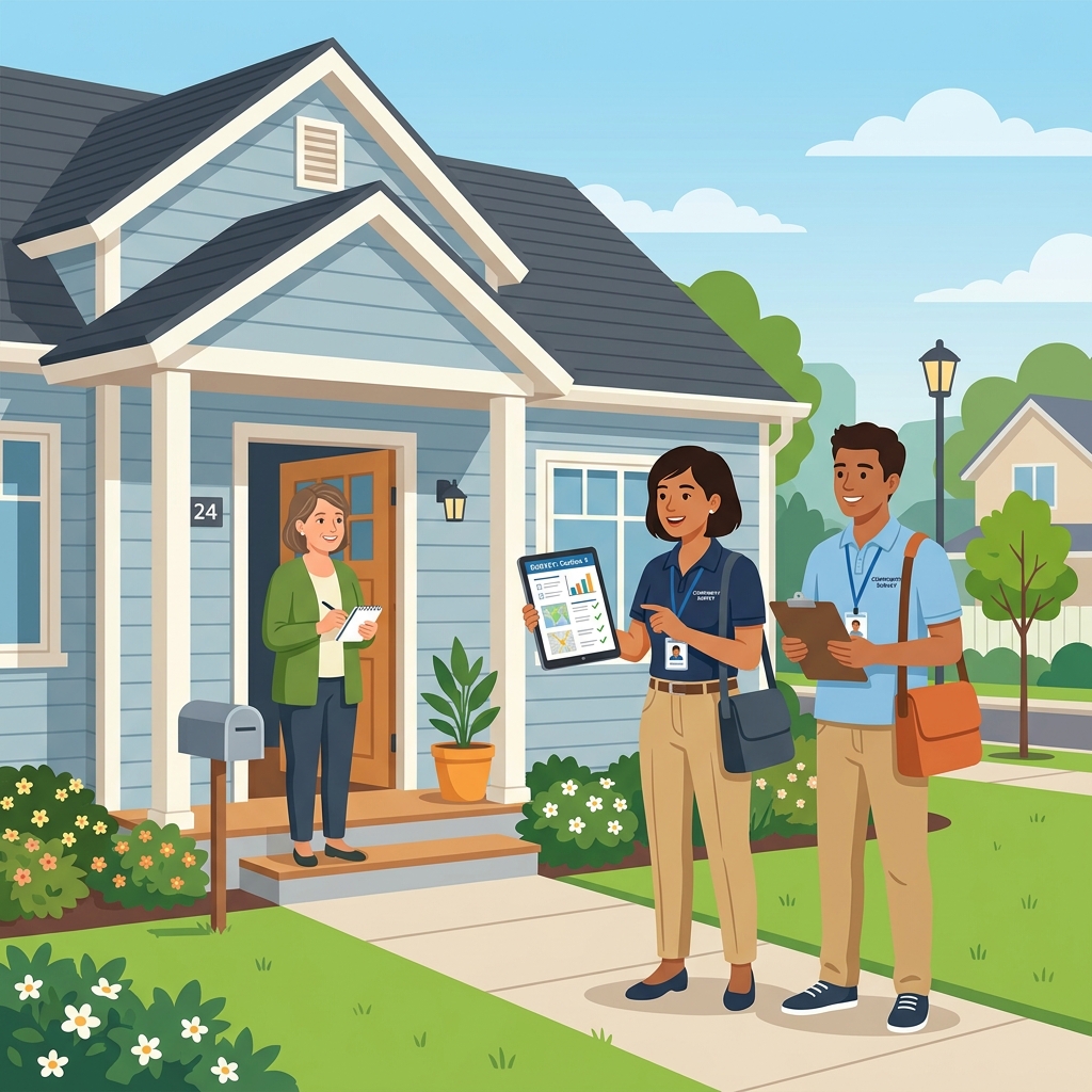 Door-to-Door Field Tool Mobile UI